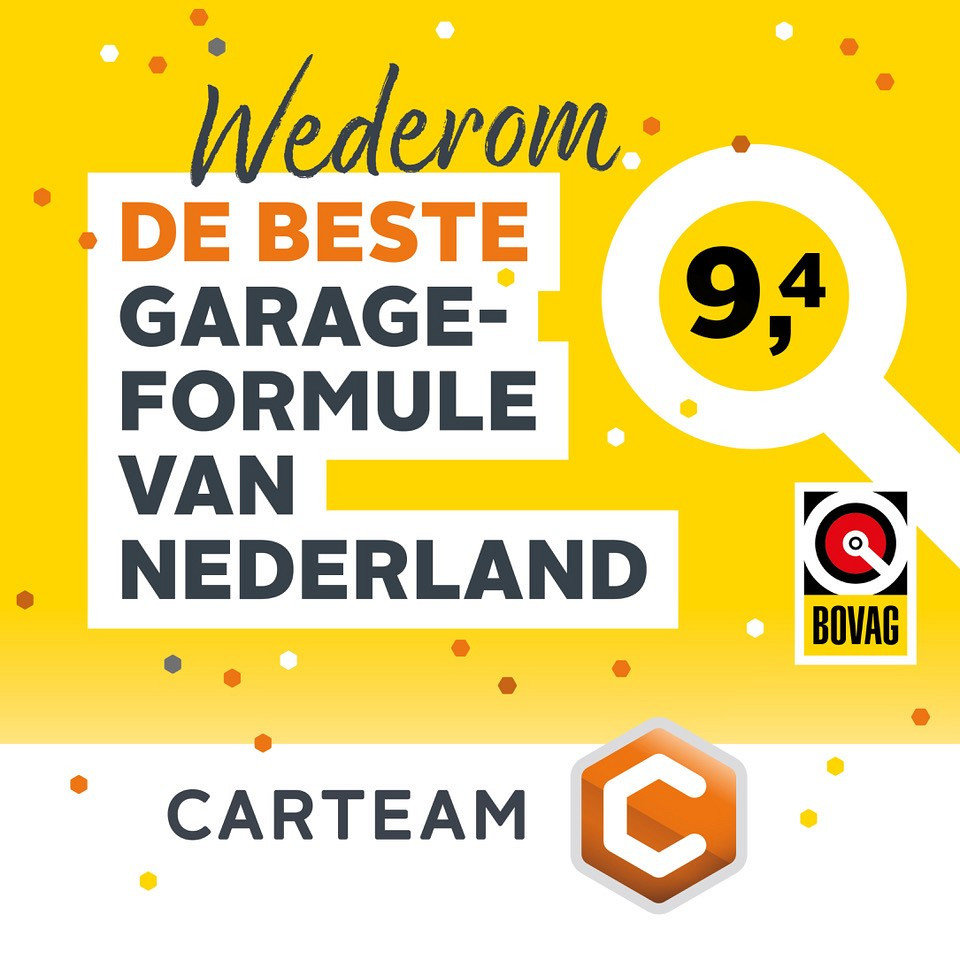 Carteam opnieuw beste garageformule in BOVAG ROSA onderzoek